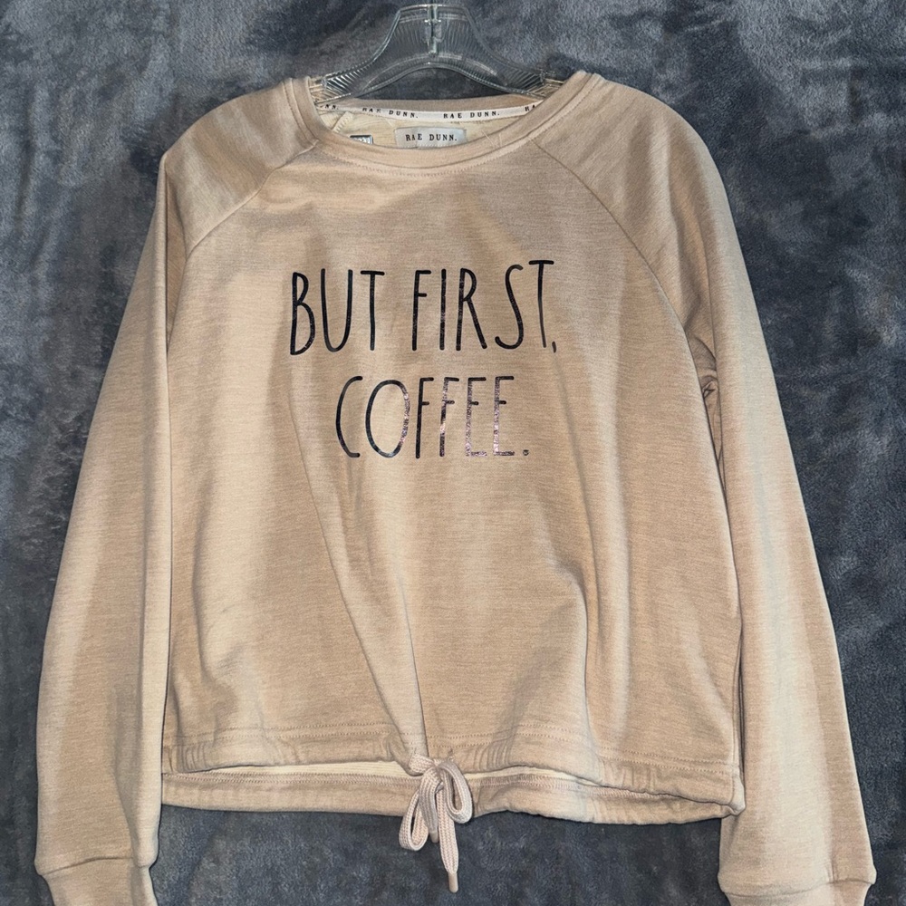 Rae Dunn Tan Sweatshirt